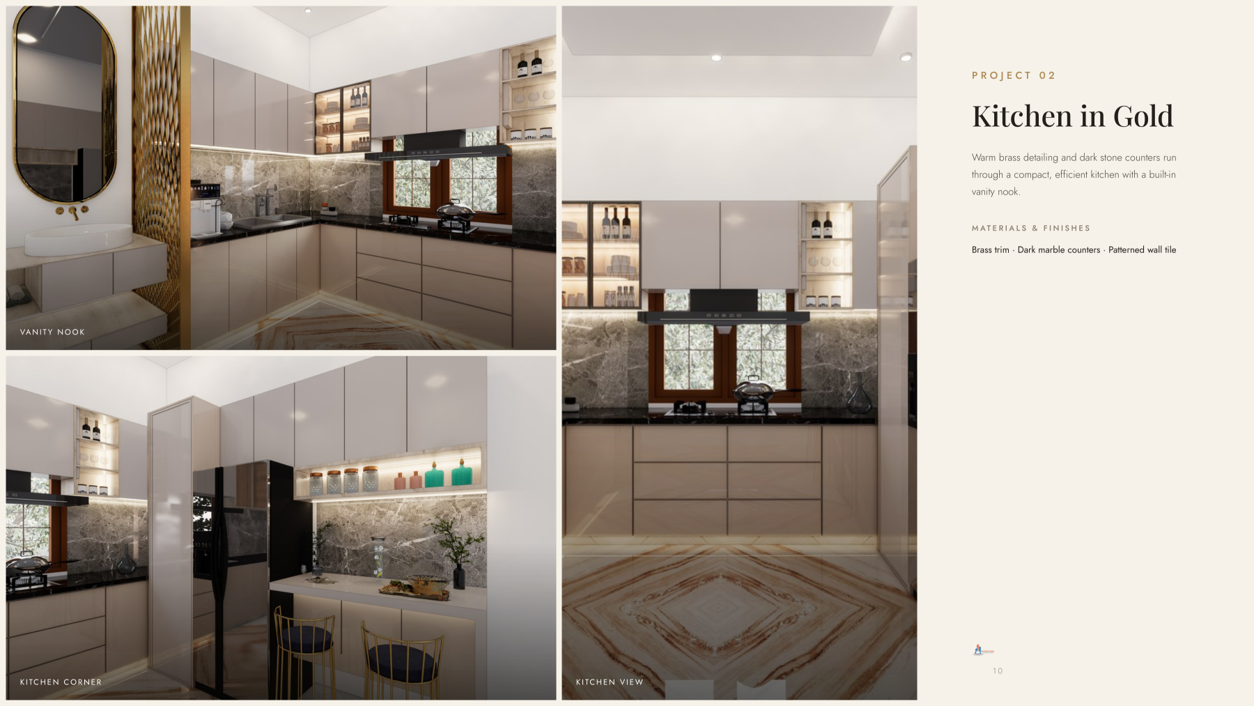 Page 11: Project 02 - Compact Kitchen