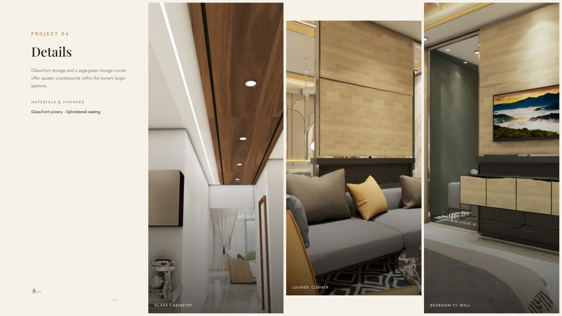 Page 20: Project 04 - Master Suite & Bed