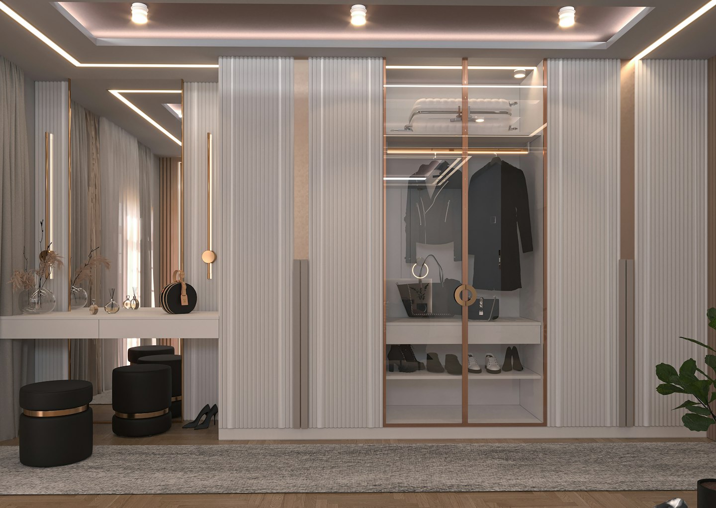 Corner Wardrobe for Compact Rooms