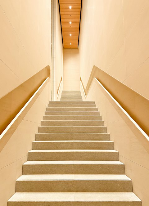 Staircase with Integrated Storage